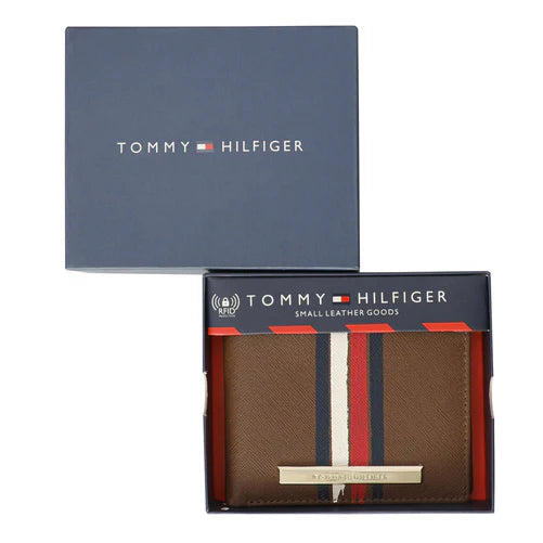 Tommy Hilfiger Moxen Men's Leather Global Coin Wallet