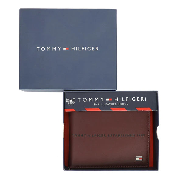 Tommy Hilfiger Dawson Men's Leather Global Coin Wallet