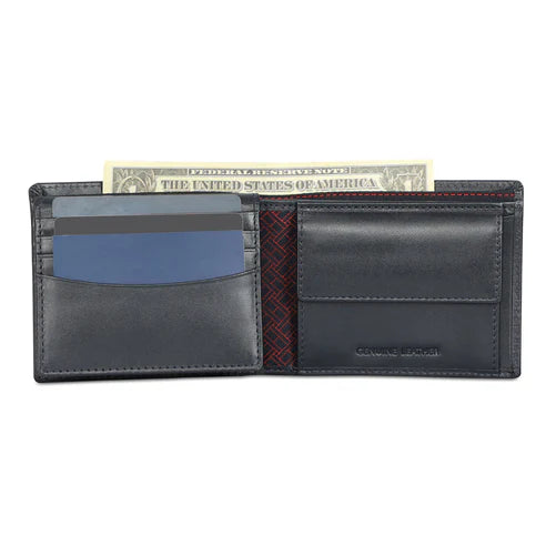 Tommy Hilfiger Dawson Men's Leather Multicard Coin Wallet