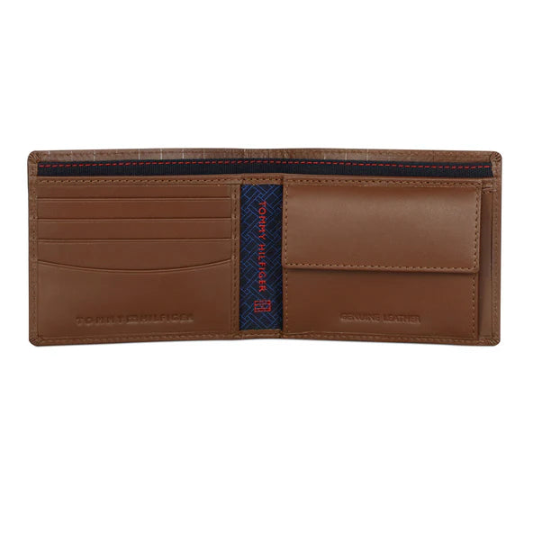 Tommy Hilfiger Horowitz Men's Leather Global Coin Wallet