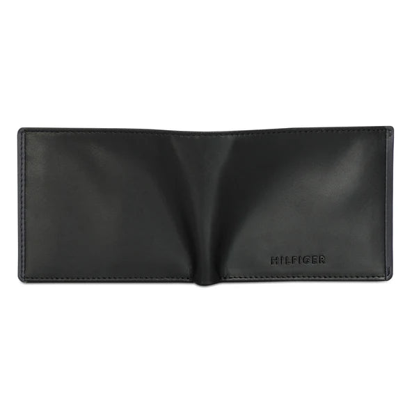 Tommy Hilfiger Deckard Men's Leather Global Coin Wallet Black