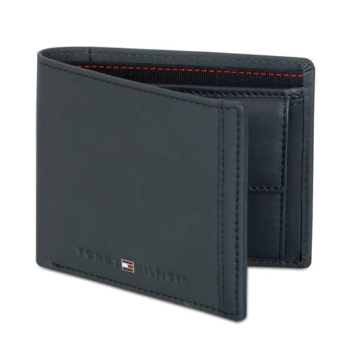 Tommy Hilfiger Matteo Men's Leather Global Coin Wallet