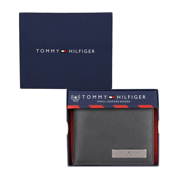 Tommy Hilfiger Elzo Men's Leather Global Coin Wallet