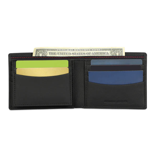 Tommy Hilfiger Rocco Men's Leather Passcase Wallet