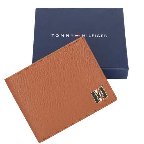 Tommy Hilfiger Vincen Men's Leather Passcase Wallet