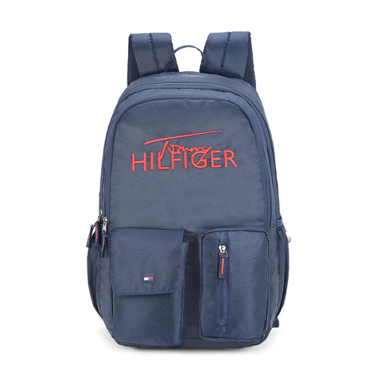 Tommy Hilfiger Riverine Water-Resistant Non Laptop Backpack Navy