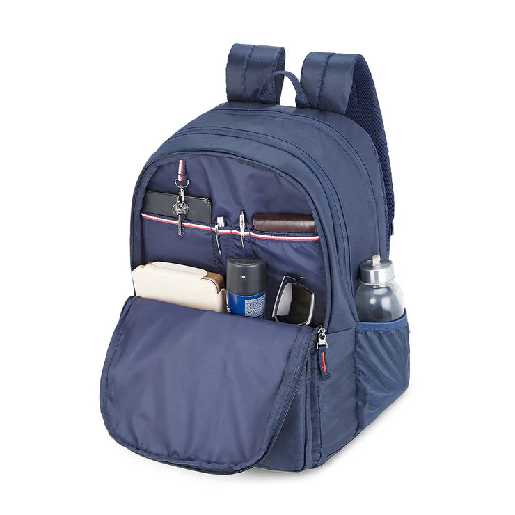 Tommy Hilfiger Riverine Water-Resistant Non Laptop Backpack Navy