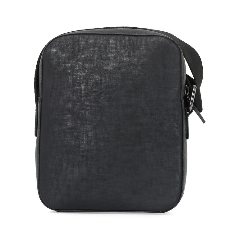 Tommy Hilfiger Premium Leather Line Coniston Crossbody Black