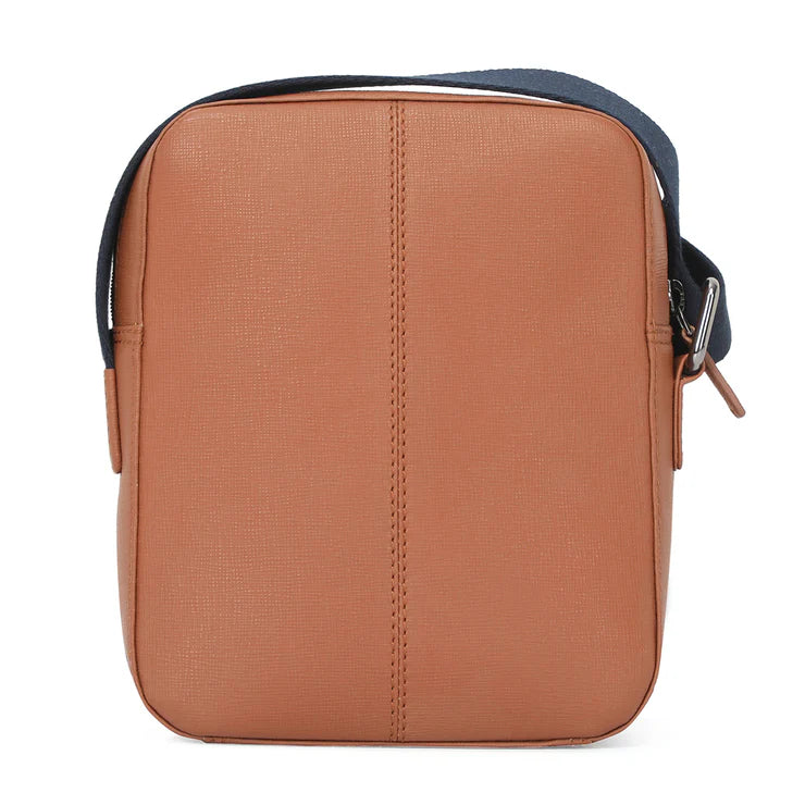 Tommy Hilfiger Premium Leather Line Ferguson Crossbody Tan