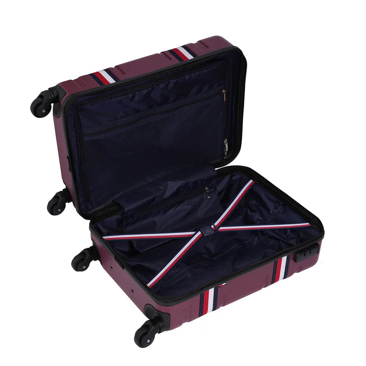 Tommy Hilfiger Travel Gear Thames Pro Unisex Hard Luggage Wine