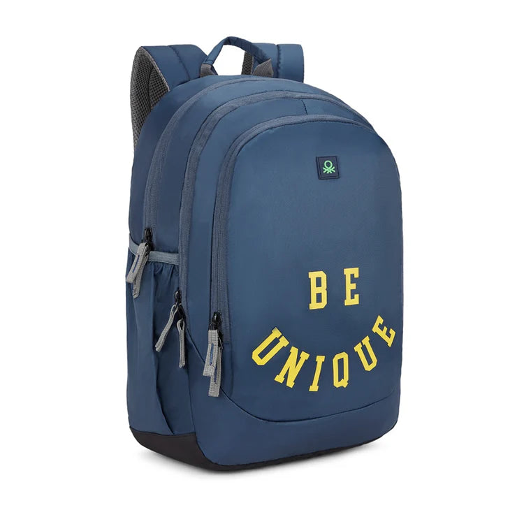 United Colors of Benetton Unique Laptop Backpack Navy