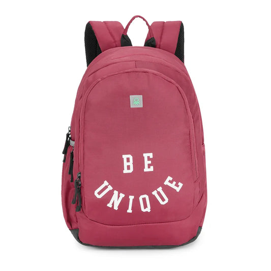 United Colors of Benetton Unique Laptop Backpack Wine