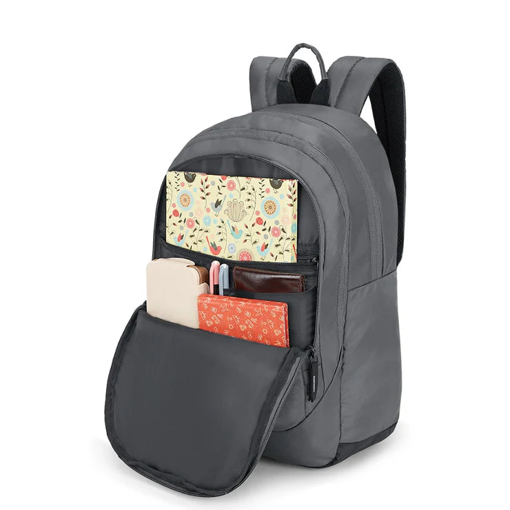 United Colors of Benetton Unique Laptop Backpack Grey