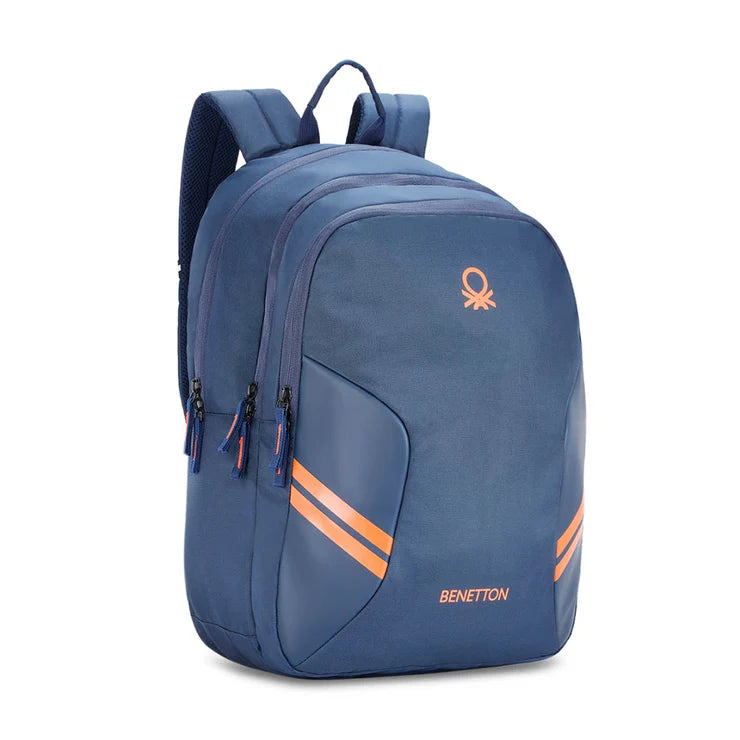 United Colors of Benetton Magnus Laptop Backpack Navy