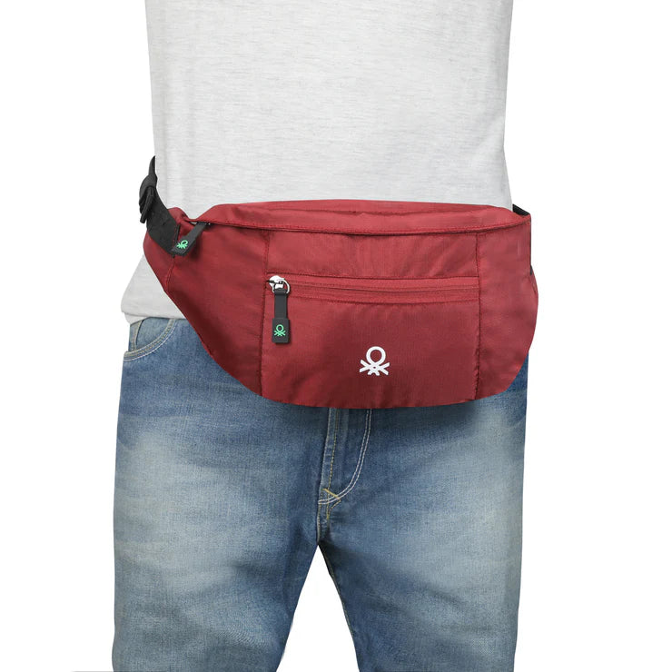 United Colors of Benetton Augustus Waist Pouch Wine