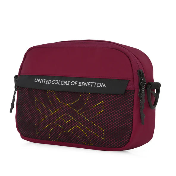 United Colors of Benetton Kyson Crossbody Wine