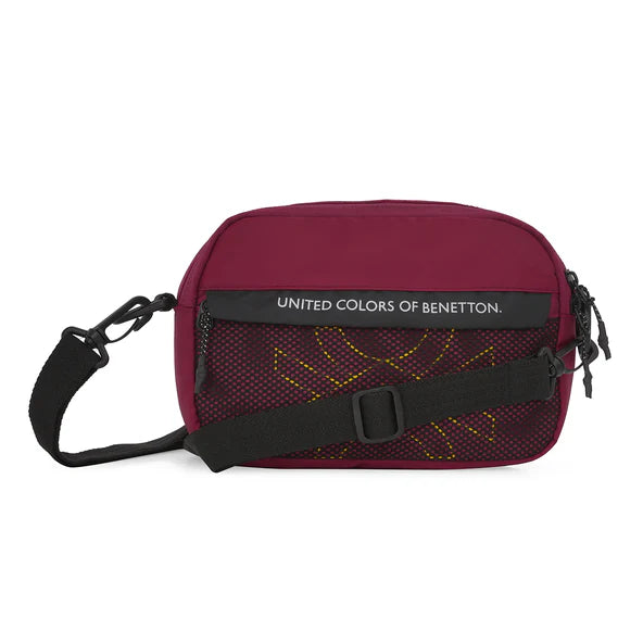 United Colors of Benetton Kyson Crossbody Wine