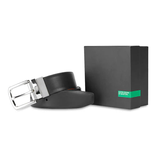 United Colors of Benetton Trove Reversible Men's Leather Belt