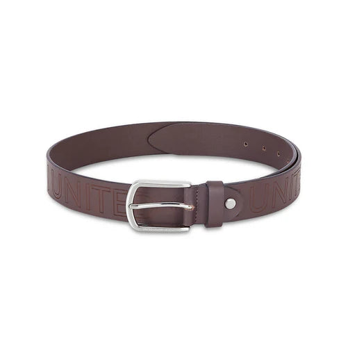 United Colors of Benetton Castor Men's Leather Reversible Belt Brown