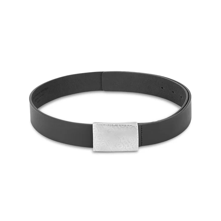 United Colors of Benetton Wallace Men's Leather Non Reversible Belt Black