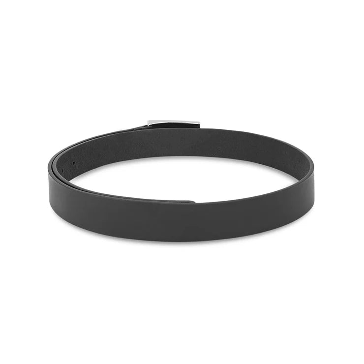 United Colors of Benetton Wallace Men's Leather Non Reversible Belt Black