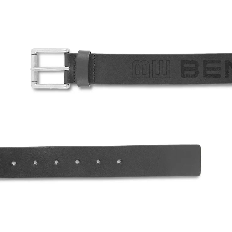 United Colors of Benetton Agostino Men's Non- Reversible Leather Belt Black