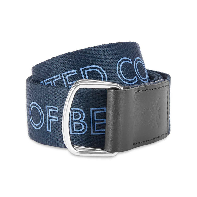 United Colors of Benetton Quinto Non Reversible Belt Blue