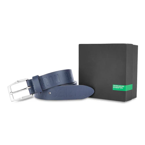 United Colors of Benetton Costa Men's Leather Non-Reversible Belt