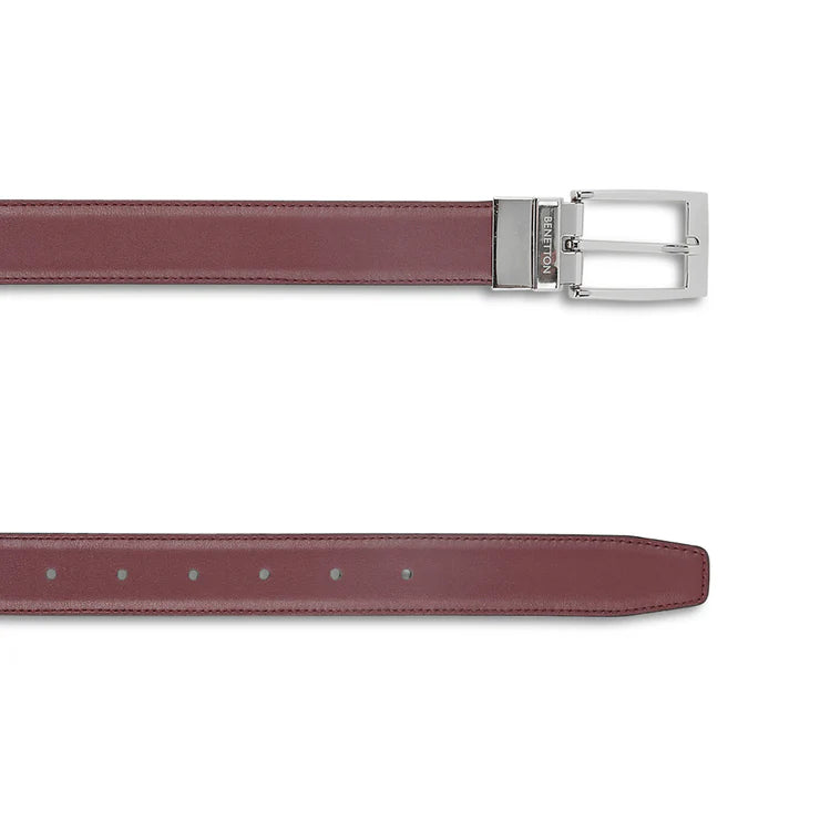 United Colors of Benetton Fredrico Men's Leather Reversible Belt