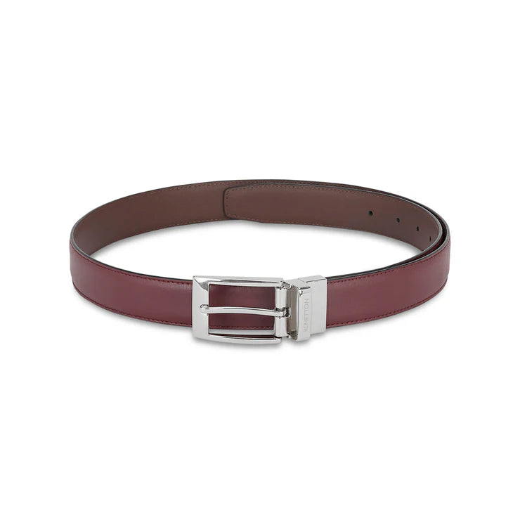 United Colors of Benetton Fredrico Men's Leather Reversible Belt