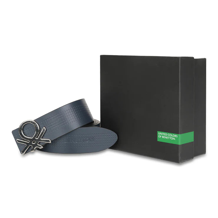 United Colors of Benetton Castello Men's Leather Reversible Belt