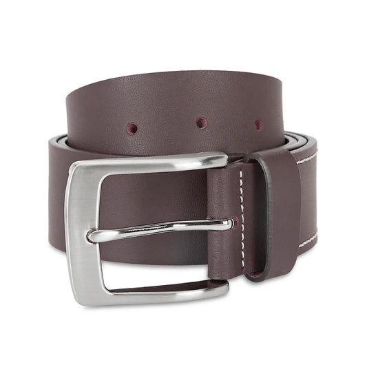 United Colors of Benetton Vatican Men's Leather Non Reversible Belt Brown