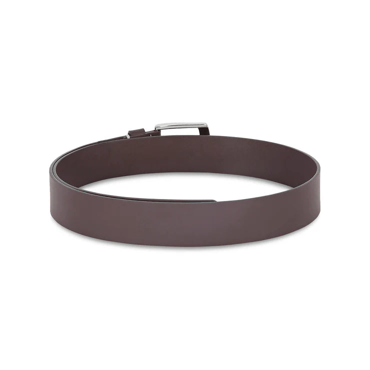 United Colors of Benetton Vatican Men's Leather Non Reversible Belt Brown