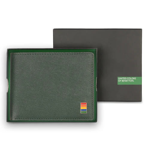 United Colors of Benetton Roan Men's Leather Passcase Wallet