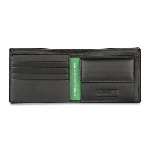 United Colors of Benetton Anzio Men's Leather Multi Card Coin Wallet