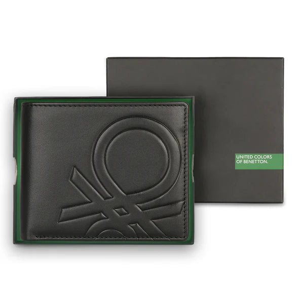 United Colors of Benetton Anzio Men's Leather Multi Card Coin Wallet