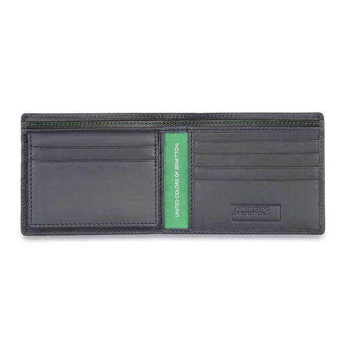 United Colors of Benetton Justino Men's Leather Passcase Wallet