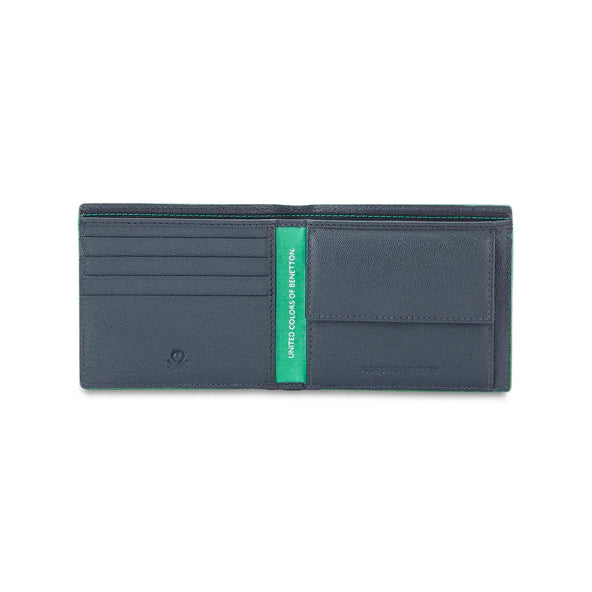 United Colors of Benetton Caspian Men's Global Coin Leather Wallet