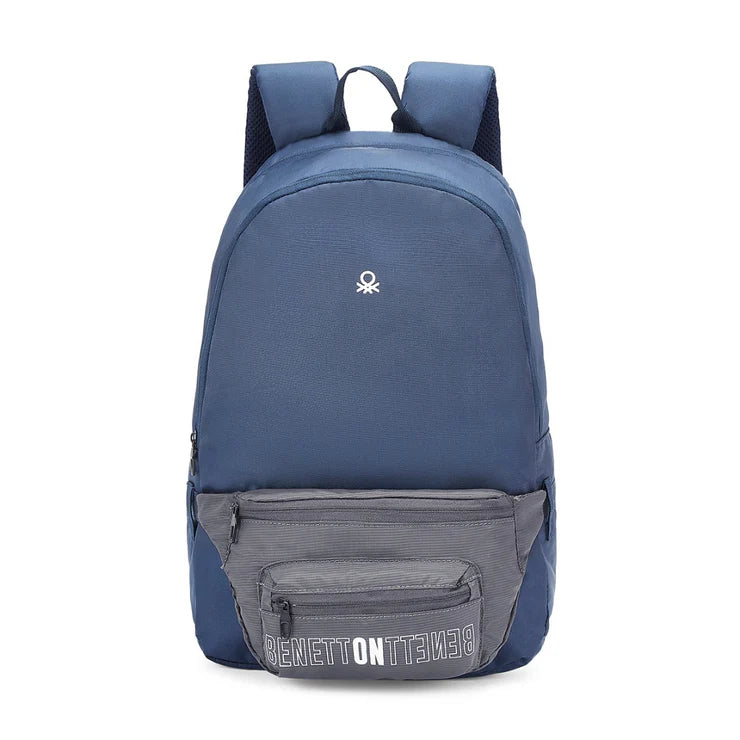 United Colors of Benetton Olivine Laptop Backpack Navy