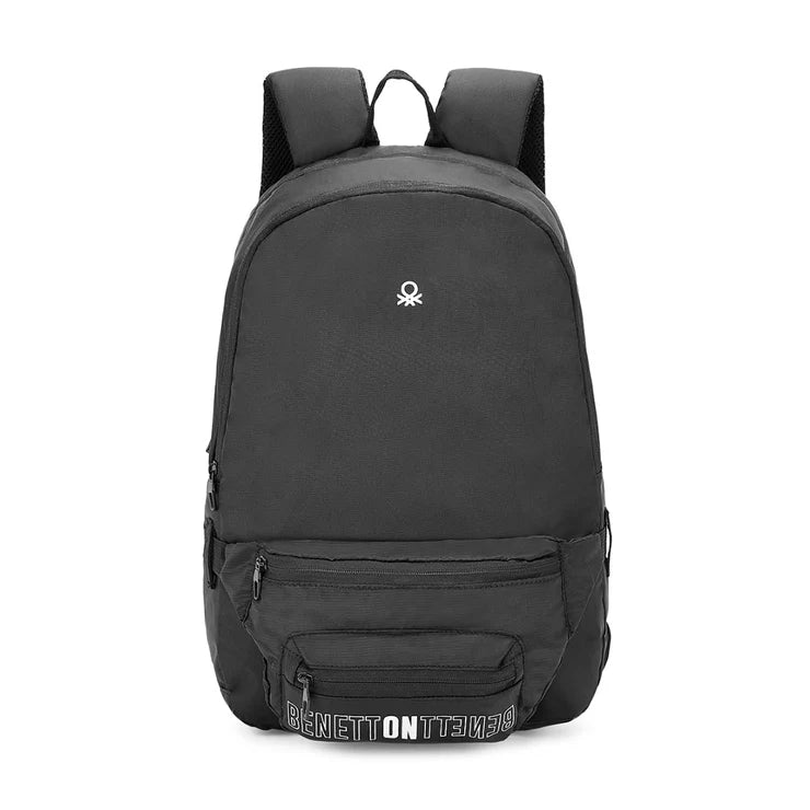 United Colors of Benetton Olivine Laptop Backpack Black