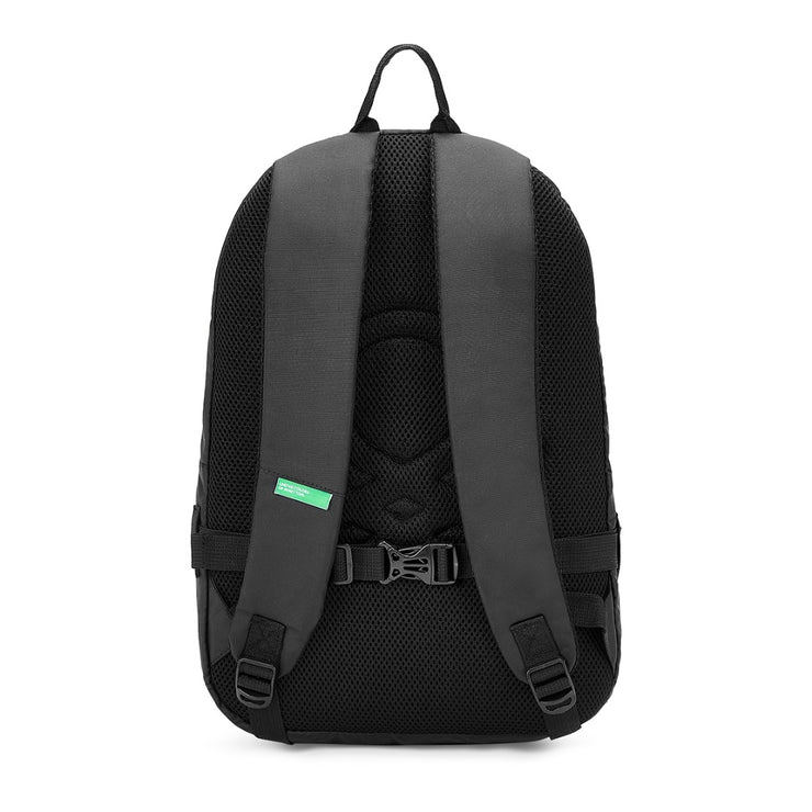 United Colors of Benetton Olivine Laptop Backpack Black