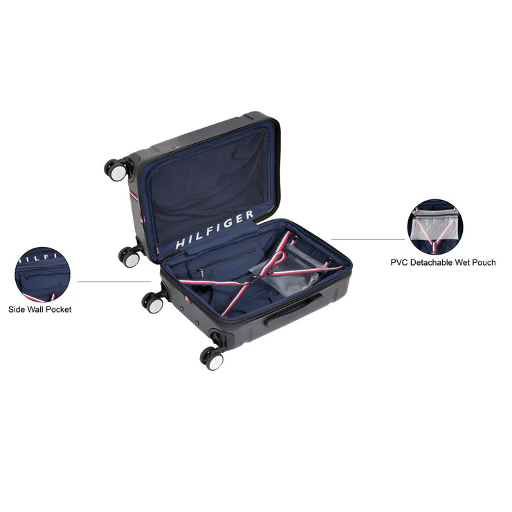 Tommy Hilfiger Millennia Hard Luggage BLACK