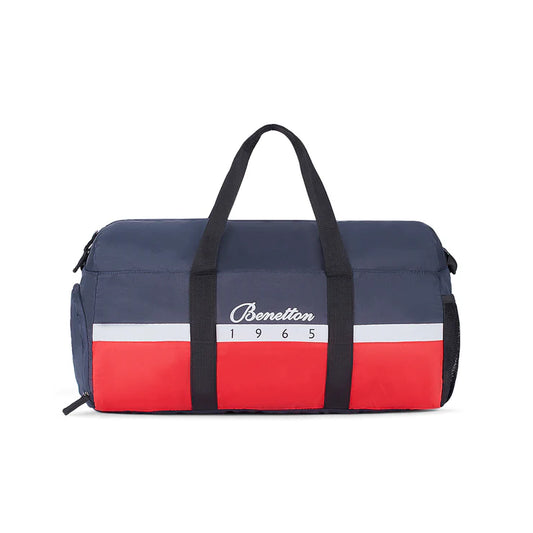 United Colors of Benetton Caiden Unisex Gym Bag Navy+Red