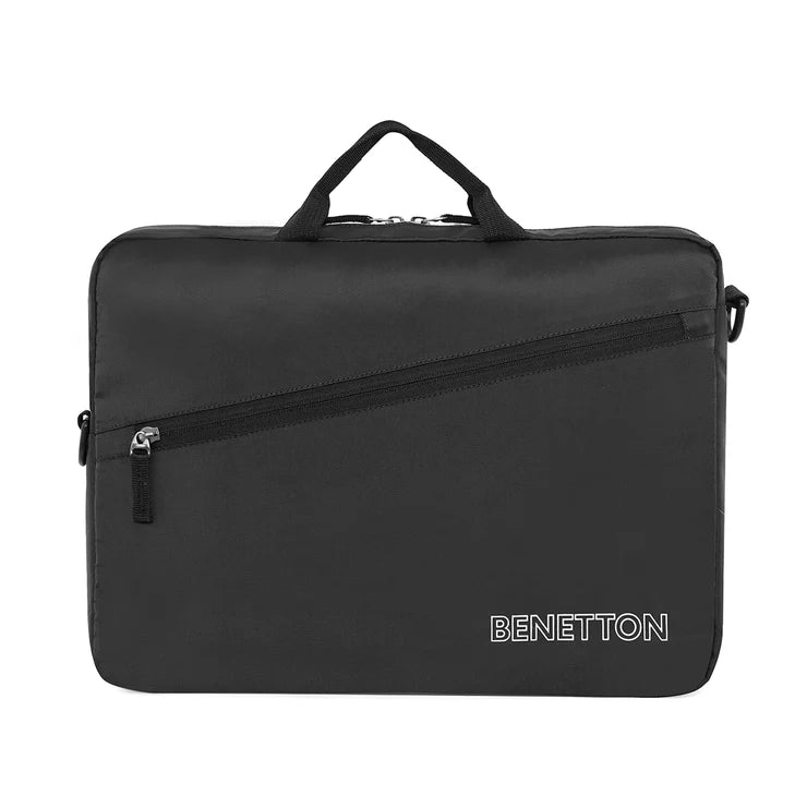 United Colors of Benetton Edgar Business Case Black (14 Inch)