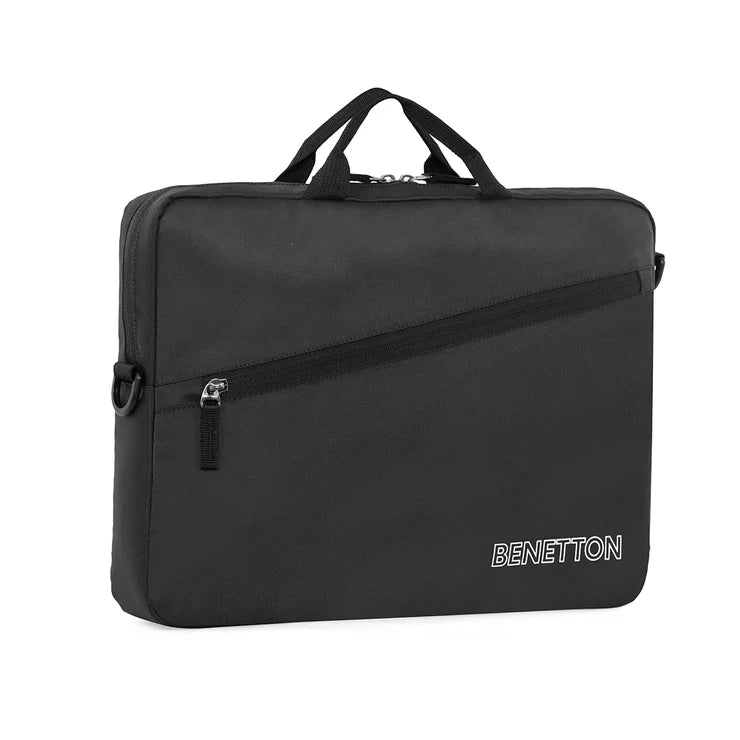 United Colors of Benetton Edgar Business Case Black (14 Inch)