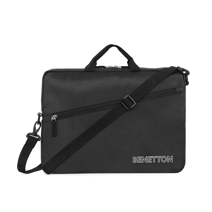 United Colors of Benetton Edgar Business Case Black (14 Inch)