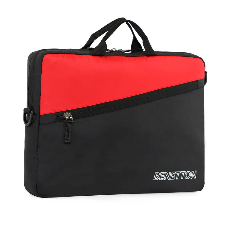 United Colors of Benetton Edgar Business Case Red +Black (14 Inch)