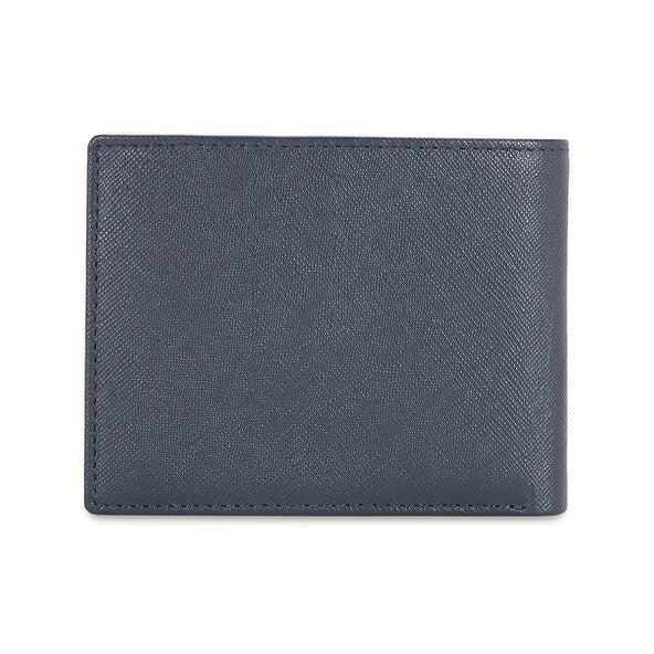 Tommy Hilfiger Harstad Men's Leather Slimfold Wallet Navy