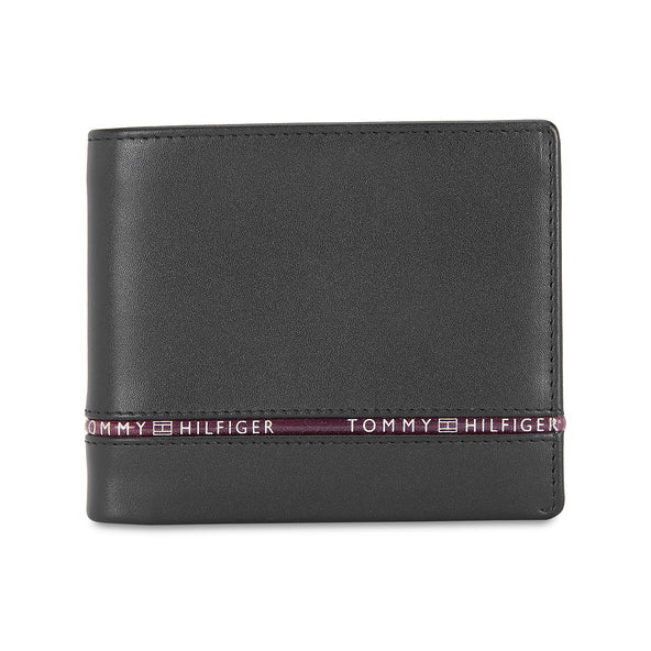 Tommy Hilfiger Larvik Men's Leather Wallet Black