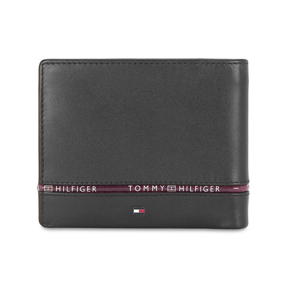 Tommy Hilfiger Larvik Men's Leather Wallet Black